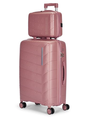 طقم حقائب سفر 4 قطع من مادة البولي بروبلين (PP) -...