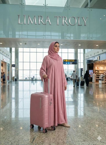 طقم حقائب سفر 4 قطع من مادة البولي بروبلين (PP) -...