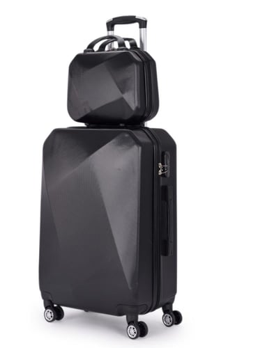 طقم شنط سفر مكون من 6 حقائب من ليمرا لون أسود