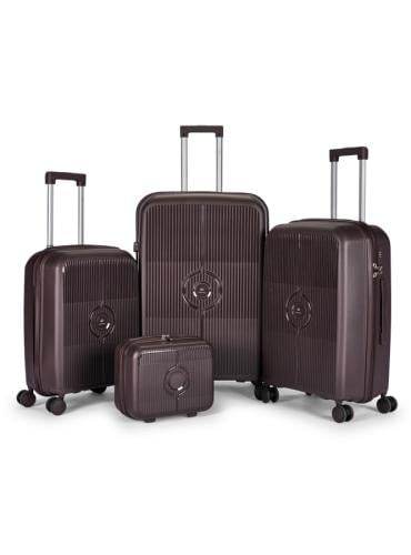 LIMRA TROLY طقم شنط سفر بولي بروبلين PP 4 قطع – مق...