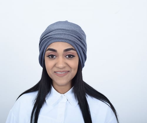 توربان آسيا متعدد الثنيات من بلاك وينج – لمسة من ا...