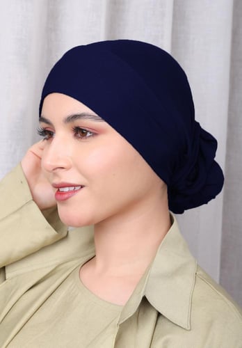 توربان BL القطني باللون الكحلي من Black Wing أناقة...