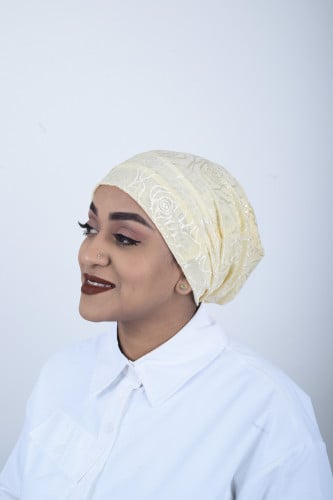 توربان سادة بحامل شعر قماش دانتيل من بلاك وينج – ت...