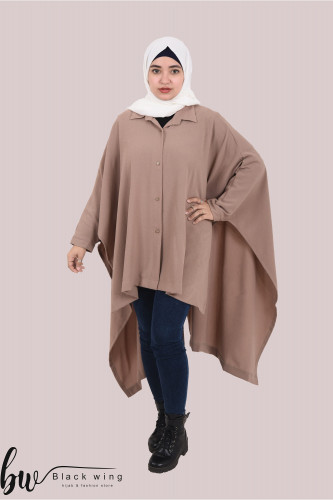 بلوزة من بلاك وينج بقصة واسعة