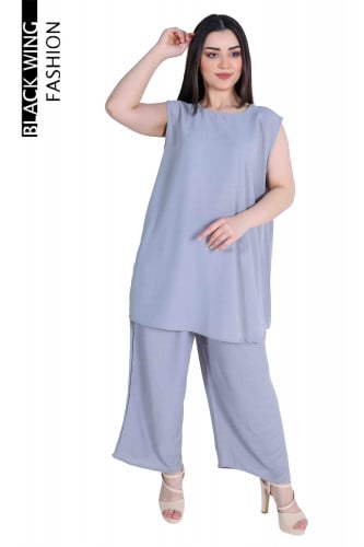 طقم بلوزة وبنطلون تحت العباية من بلاك وينج