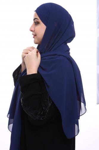 طرحة شيفون ربط – الأناقة الكاملة بتصميم عصري