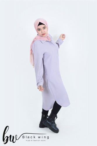 بلوزة متوسط الطول من بلاك وينج