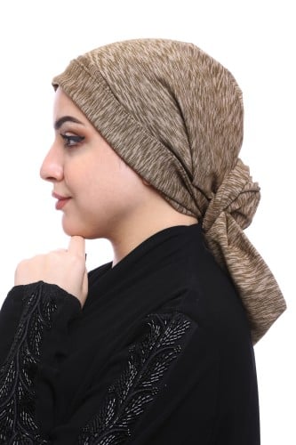 توربان BL القطني المخطط أناقة عصرية وراحة يومية