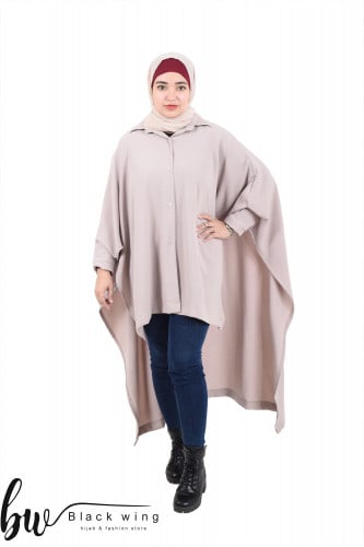 بلوزة بقصة مميزة من بلاك وينج