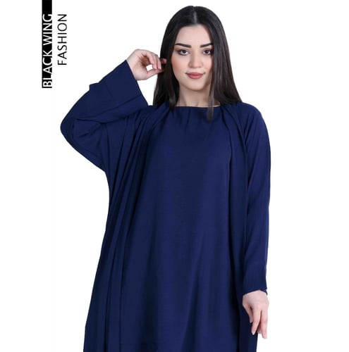 عباية (طقـــم) موديل عملي | كحلي