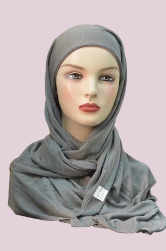 حجاب قطن كلينكس ناعم موصول مع بونيه مربع – الحل ال...