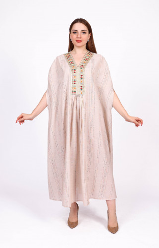 جلابية تطريز بأناقة عصرية