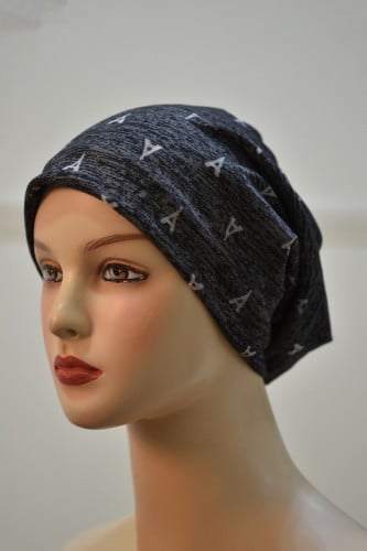 توربان سادة بحامل شعر قماش قطن من بلاك وينج – لمسة...