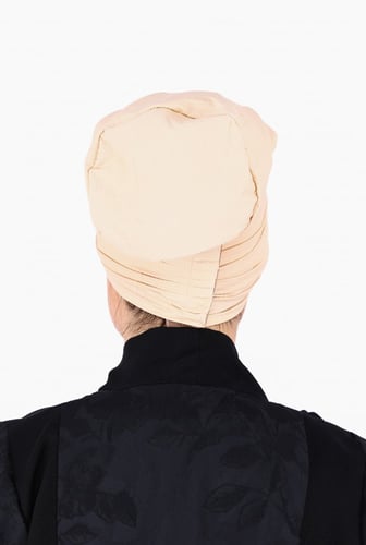 توربان قطعتين بيج بإغلاق لصق - لمسة من الفخامة وال...