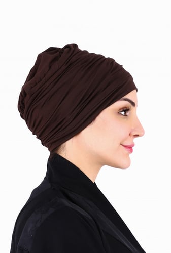 توربان آسيا متعدد الثنيات من بلاك وينج – قماش قطن...