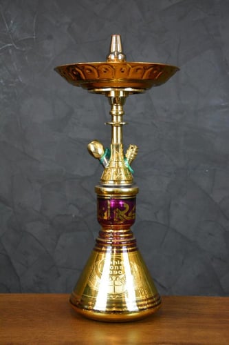 شيشة خوانكي دبل نحاس مقاس 22 |