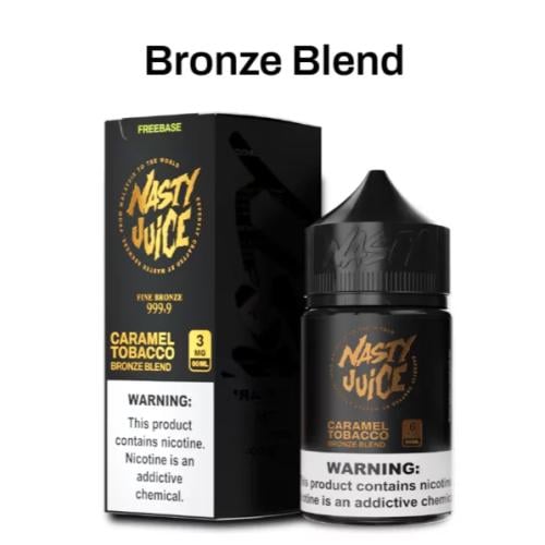 Nasty Juice caramel Tobacco Bronze Blend - Freebas...