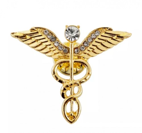 دبوس شعار الصيدلة