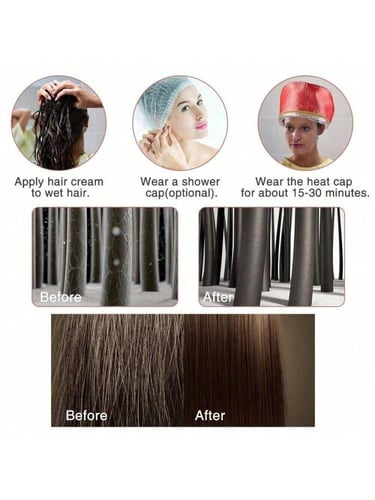 قبعة حرارية للشعر