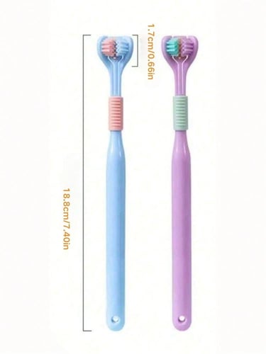 فرشاة أسنان ثلاثية