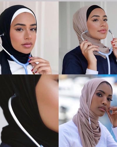 حجاب طبي - حجاب الطبيبات والممرضات