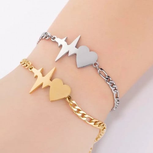 أسوار طبي بشكل قلب وECG