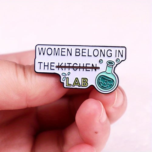 بروش Women belong in the lab