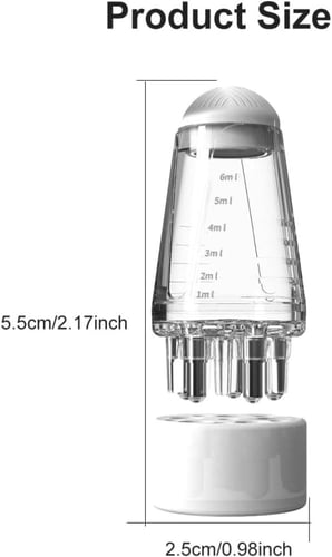 اداة توزيع الزيت في الشعر