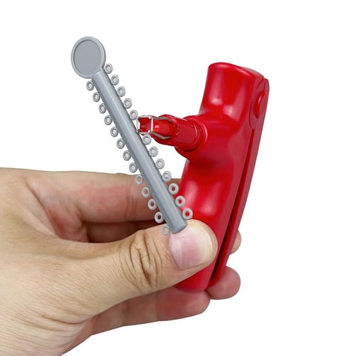 Ligature gun موزع مطاط تقويم الأسنان