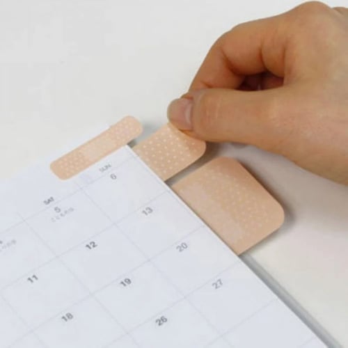 المفكرة الطبية، لكتابة الملاحظات.