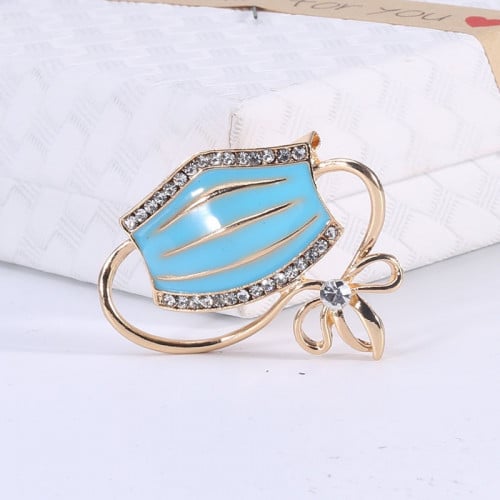 بروش الكمام الازرق | blue mask