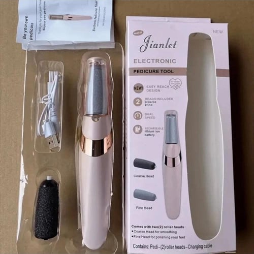 مقشر للقدمين منزلي