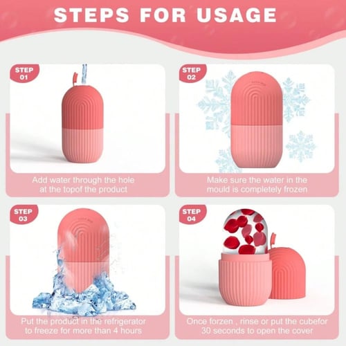 مساج ثلج للوجه