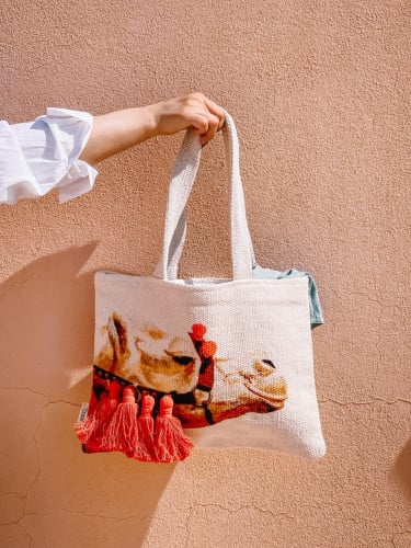 جمل - شنطة قماشية tote bag