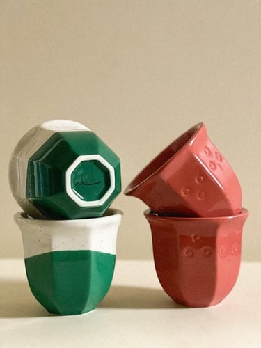 كوب الفنجال - طِين