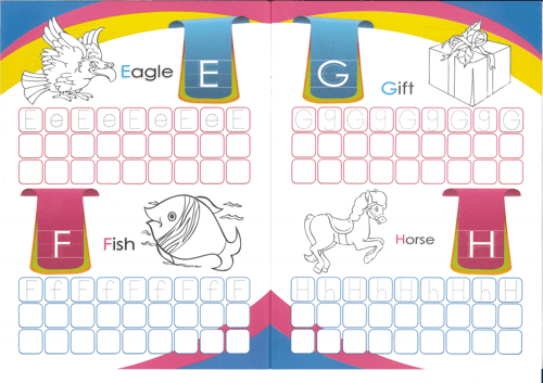 مجموعة 3 كتيبات حروف عربي وأرقام عربي وحروف إنجليز...