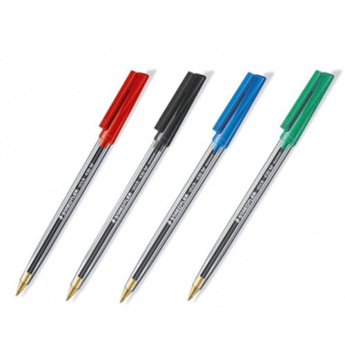 4 أقلام بألوان متعددة من ستيدلر سوفت