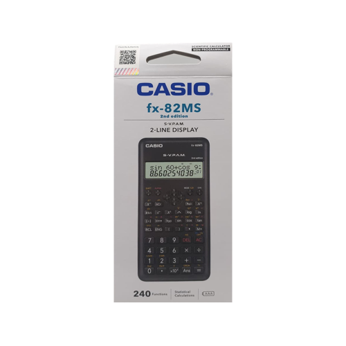 آلة حاسبة كاسيو علمية CASIO fx-82MS 240 Functions