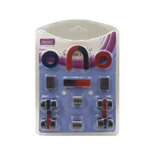 مجموعة مغناطيس اشكال 10 قطع دنيا