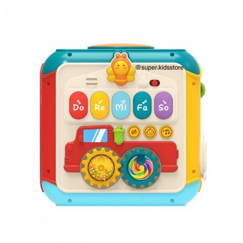 مكعب نشاط الطفل 7 في 1