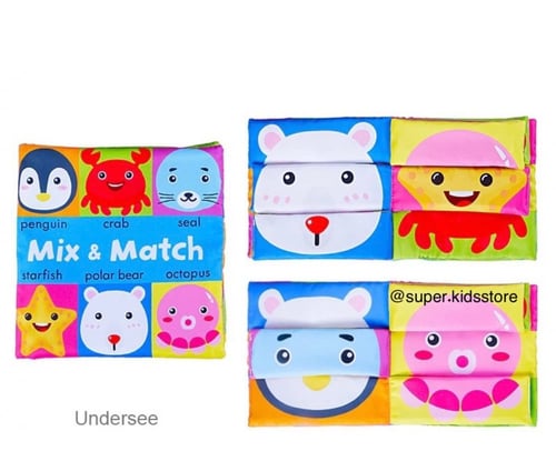 كتاب قماشي Mix & match