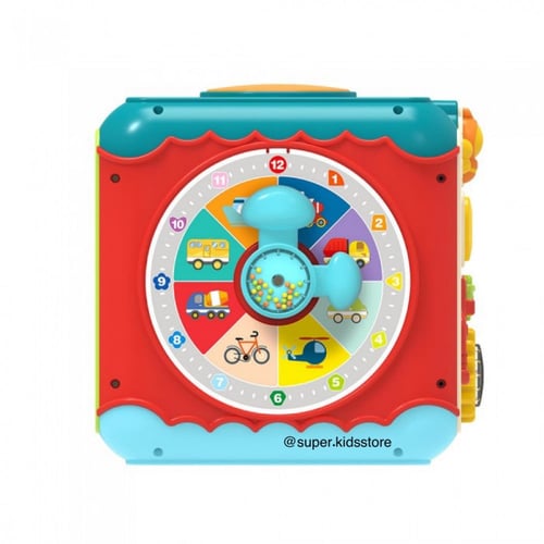 مكعب نشاط الطفل 7 في 1