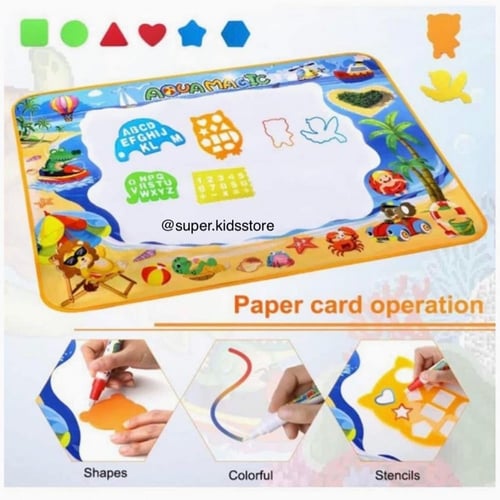 حصيرة الرسم بالماء والقلم السحري