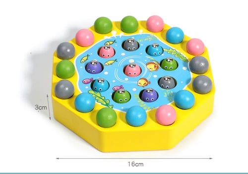 صيد السمك الخشبية