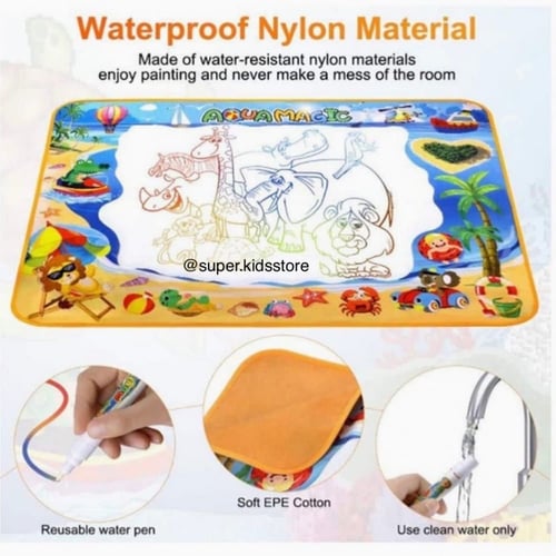 حصيرة الرسم بالماء والقلم السحري