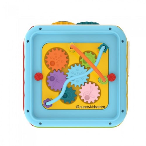 مكعب نشاط الطفل 7 في 1