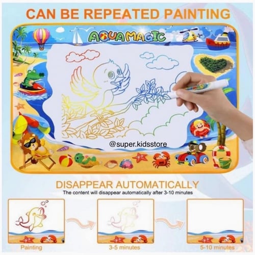 حصيرة الرسم بالماء والقلم السحري