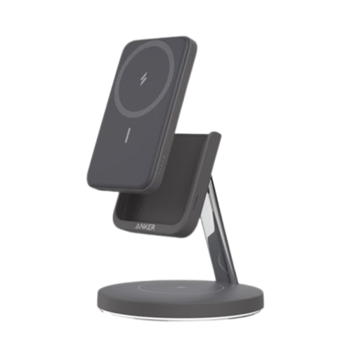 انكر - شاحن لاسلكي مغناطيسي مع بطارية بسعة 5000 مل...