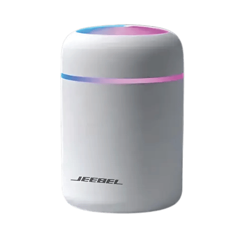 جيبل - مرطب هواء صغير هادئ مع ضوء دافئ، 200 مل - أ...