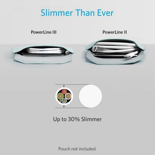 انكر - كيبل شحن باورلاين بلس الاصدار الثالث من Typ...